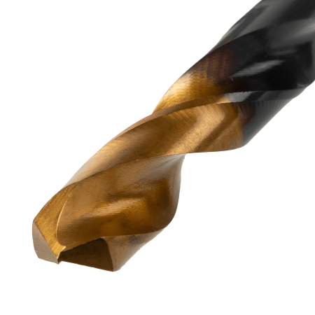 Сверло по металлу DENZEL 11 мм, HSS-Tin, Golden Tip, 6 шт.