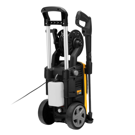 Моечная машина высокого давления DENZEL R-180D, 2200 Вт, 180 бар, 380 л/ч, с барабаном