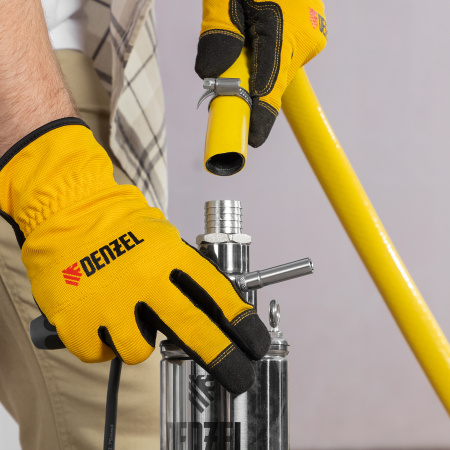 Скважинный насос DENZEL DWS-3,5-100, винтовой, диаметр 3,5, 800 Вт, 1700 л/ч, напор 100 м