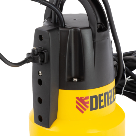 Дренажный насос DENZEL DP500E, 500 Вт, высота подъема 7 м, 7000 л/ч Дренажный насос DENZEL DP500E, 500 Вт, высота подъема 7 м, 7000 л/ч