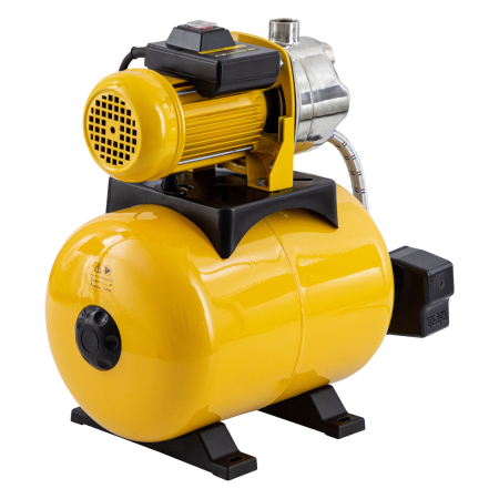 Насосная станция DENZEL PS1000Х, 1000 Вт, 3500 л/ч, ресивер 24 л, высота подъема 44 м