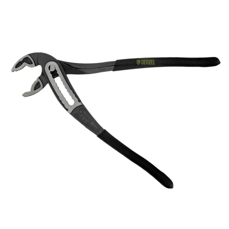 Клещи переставные DENZEL обливные рукоятки, 240 мм