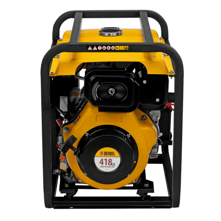 Генератор дизельный DENZEL DES-55E, 5,5 кВт, 230 В, 11 л, электростартер