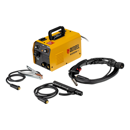 Аппарат инвертор. полуавтомат. сварки DENZEL Mini MIG-140LFG, 140 А, ПВ 60% Аппарат инвертор. полуавтомат. сварки DENZEL Mini MIG-140LFG, 140 А, ПВ 60%