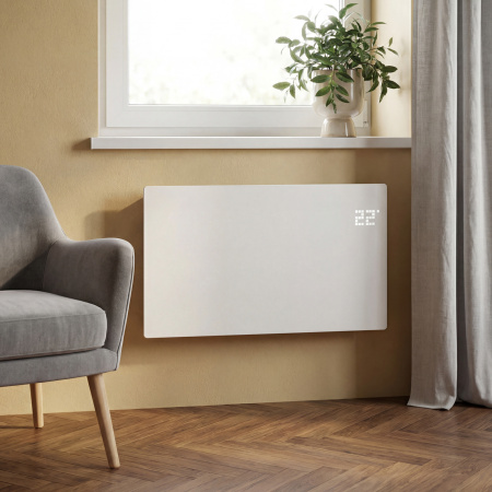 Конвектор электрический DENZEL OptiPrime-2000, Wi-Fi, тачскрин, цифровой термостат, 2000 Вт