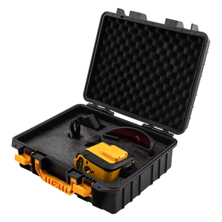 Лазерный уровень DENZEL LX 360-2 Red, 30 м, 635 нм, Li 2800 мАч, 5/8 дюйм