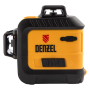 Лазерный уровень DENZEL LX 360-2 Red, 30 м, 635 нм, Li 2800 мАч, 5/8 дюйм