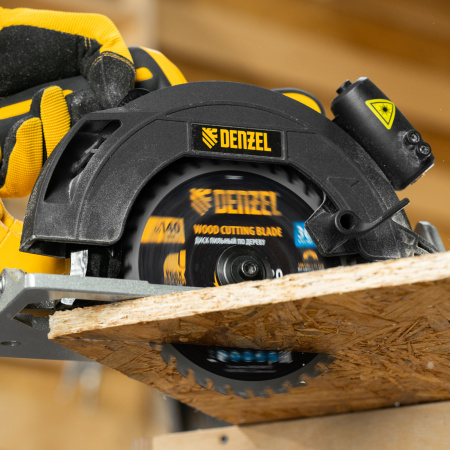 Пильный диск по дереву DENZEL ф140 х 20 мм, 36 зубов