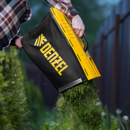 Газонокосилка электрическая DENZEL GMC-1800, шир. 38см, 1800 Вт, 6 уров., травосб. 35 л