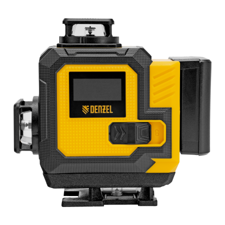 Лазерный уровень мультипризменный DENZEL DLV-360-4C, 30 м, зеленый луч, Li-Ion 2,4 Aч, кейс