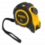 Рулетка DENZEL 8м х 25мм, обрезиненный корпус, автоматическая фиксация