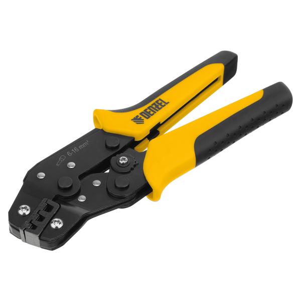 Клещи для обжима наконечников штыревых DENZEL НШВ, НШВИ, НШВИ-2, 6-16 мм2