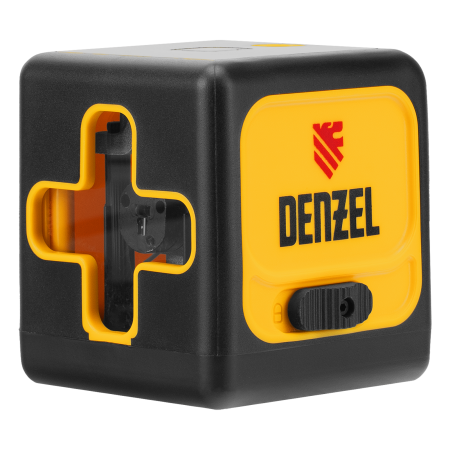 Лазерный уровень DENZEL DQB-T, 30 м, зеленый луч, батарейки, штатив