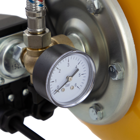 Насосная станция DENZEL PS800X, 800 Вт, 3200 л/ч, ресивер 24 л, высота подъема 38 м