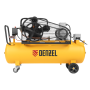 Компрессор воздушный DENZEL BCW3000-T/100, 3.0 кВт, ременный привод, 100 литров, 520 л/мин