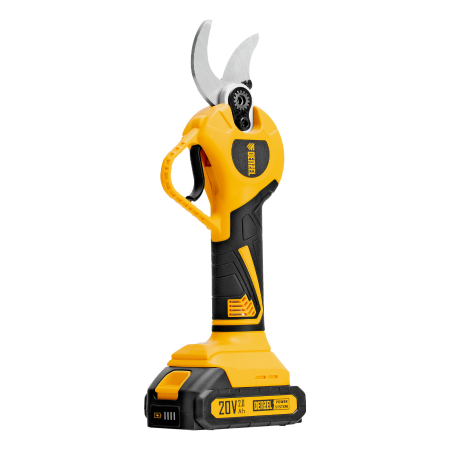 Секатор аккумуляторный, бесщет. DENZEL, CP-30BL, Li-Ion, 20 В, лезвия SK5