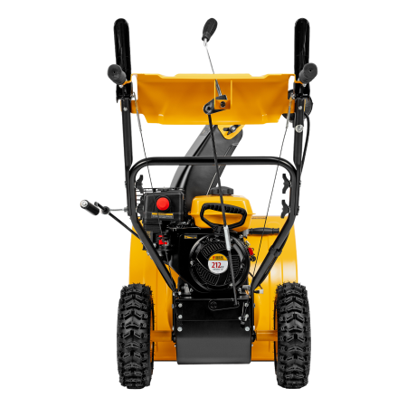 Снегоуборщик бензиновый DENZEL SBM 610, 212 cc, ручной старт, фара