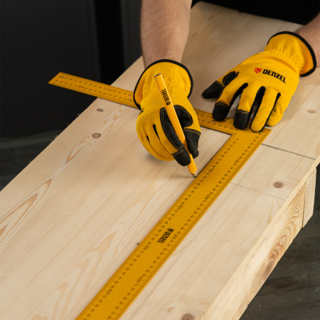 Угольник стальной DENZEL 400 х 600 мм