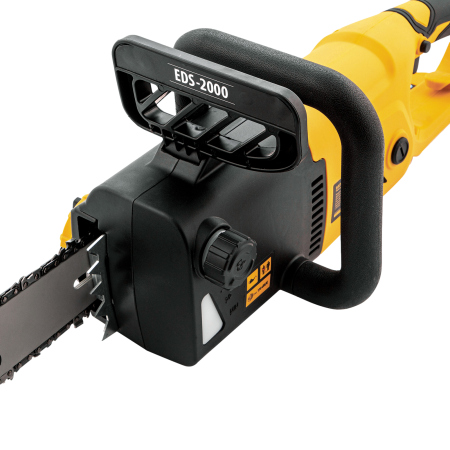 Пила цепная электрическая DENZEL EDS-2000, 2 кВт, шина 40 см, шаг 3/8, 56 звеньев