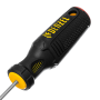 Отвертка DENZEL PH0х75 мм, S2, 3к рукоятка