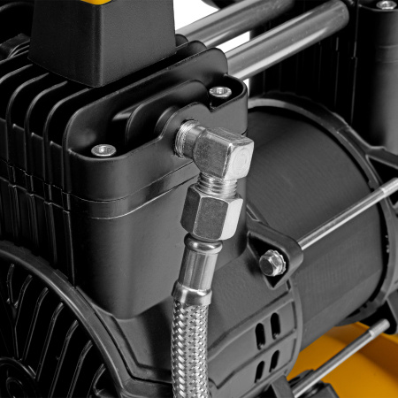 Компрессор безмасл. малошумный DENZEL DLP-950/10, 950Вт,10 л, 2850 об/мин, 170 л/мин