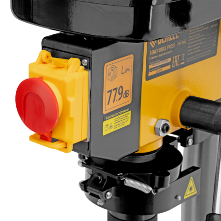 Станок сверлильный DENZEL DDM-350L, 350 Вт, 13 мм, 5 ск., лазер, настольный