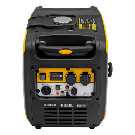 Генератор инверторный DENZEL GS-3800iSE, 3,8 кВт, 230 В, закрытый корпус,электростартер