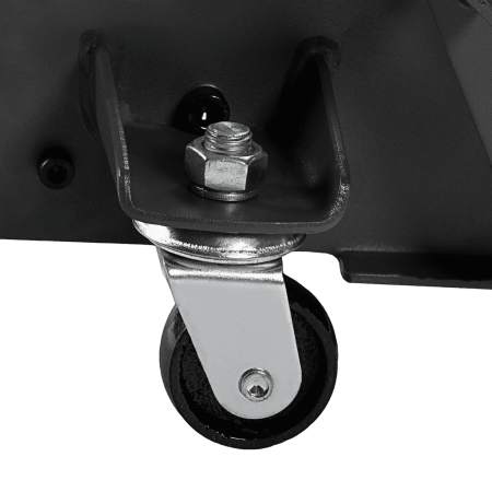 Домкрат гидравлический DENZEL подкатной 3 т, с фиксатором, быстрый подъем, 135-480 мм, профессиональный