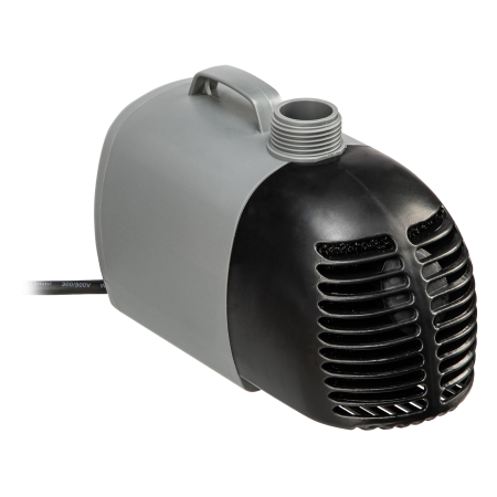 Насос фонтанный DENZEL FNP110-34, 112 Вт, подъем 3,4 м, 3400 л/ч, колокольчик/каскад/гейзер