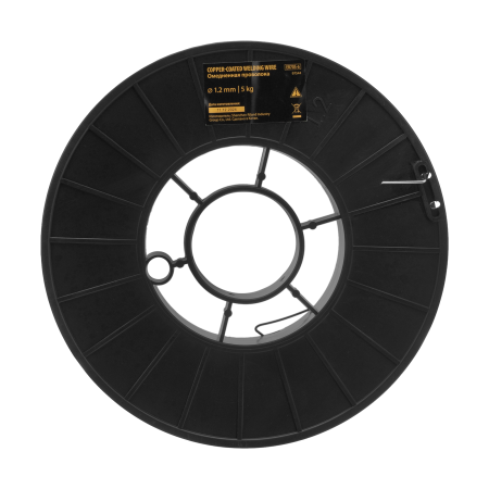 Омедненная проволока Denzel ER70S-6, диам. 1,2 мм, 5 кг, диам. катушки D200