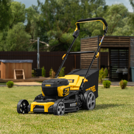 Газонокосилка аккумуляторная бесщет. DENZEL DLM-460, 460 мм, травосб. 65 л., Li-Ion, 40 В