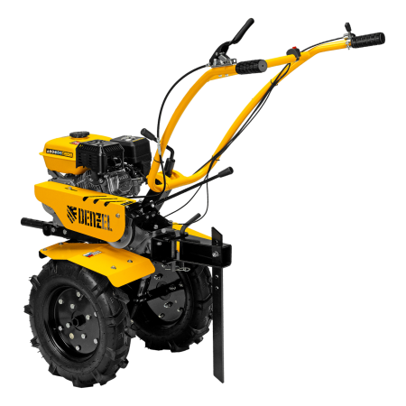 Мотоблок DENZEL DPT-170S, 7 л.с., ремен.сцеп, фрез 3х4, ШОМ, передачи 2В/1Н