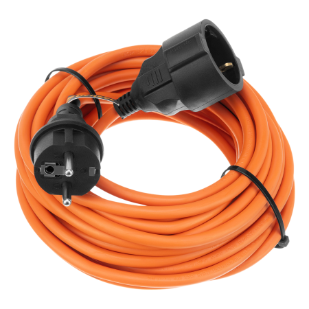 Удлинитель-шнур силовой Garden Series DENZEL, ПВС, 10м, 1 розетка 3 x 1,5 мм