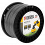 Леска для триммера DENZEL двухкомпонентная звезда, 3,0мм х 166м, на DIN катушке EXTRA CORD