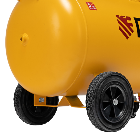 Компрессор воздушный DENZEL рем. привод BCI 2200/100, 2,2 кВт, 100 литров, 420 л/мин