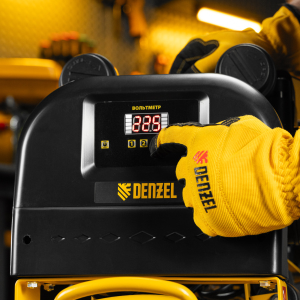 Компрессор безмасл. малошумн. DENZEL DLP-4500/150, 4,5 кВт, 3х1,5 кВт,150 л, 2850 об/мин,750 л/мин