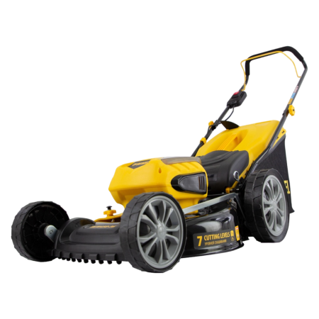 Газонокосилка аккумуляторная бесщеточная RLM450-36, Li-ion, 36 В, 4 Ач, 450 мм, травосборник 40 л Denzel