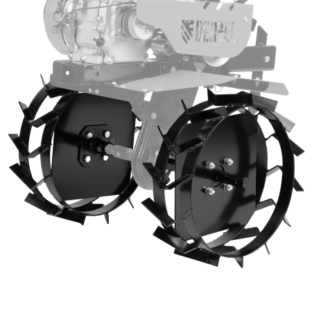 Грунтозацепы DENZEL 460/160 мм, посадка круг 30 мм, комплект 2 шт