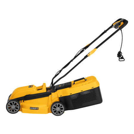 Газонокосилка электрическая DENZEL GMC-1200, шир.,32см, 1200 Вт, 3 уров., травосб. 30 л