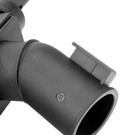 Щетка-насадка строительная широкая для пылесосов DENZEL 25,3х7,3 см