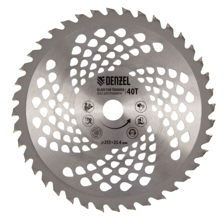 Триммер бензиновый DENZEL DT 52, 52 см3, 3 л.с, неразъемная штанга