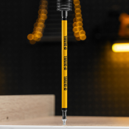 Бита DENZEL PH2х150, сталь S2, цилиндр., 5шт. Е 6,3