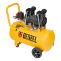 Компрессор безмасл. малошумный DENZEL DLP-1500/50, 1,5 кВт,50 л, 2850 об/мин, 250 л/мин