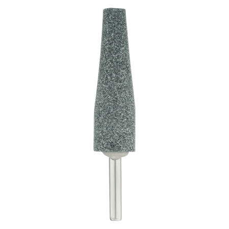Шарошка абразивная DENZEL конус удлиненный, для дрели (ПШМ), 19 x 60 мм, хвостовик d6 мм, 63С