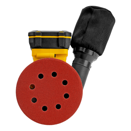 Машина шлифовальная эксцентриковая аккумуляторная DENZEL CROSH-20-125, Li-Ion, 20 В