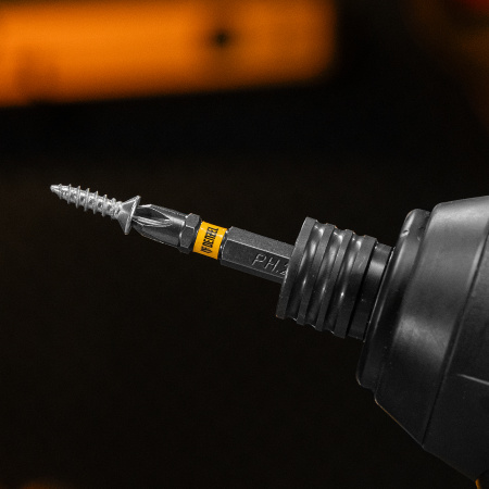 Бита DENZEL PH2х50, сталь S2, шестигранный профиль, 10 шт. Е 6,3