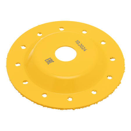 Чашка твердосплавная зачистная DENZEL, 125 мм, Плоская, среднее зерно #16