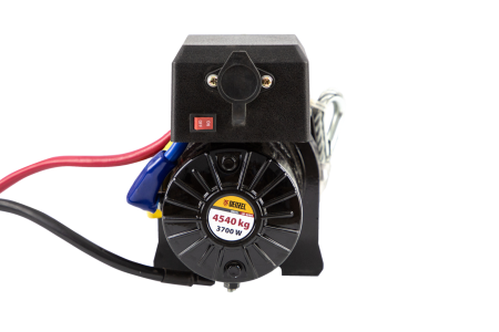 Лебедка автомобильная электрическая DENZEL LB-4000, 4.5 т, 3.7 кВт, 12В