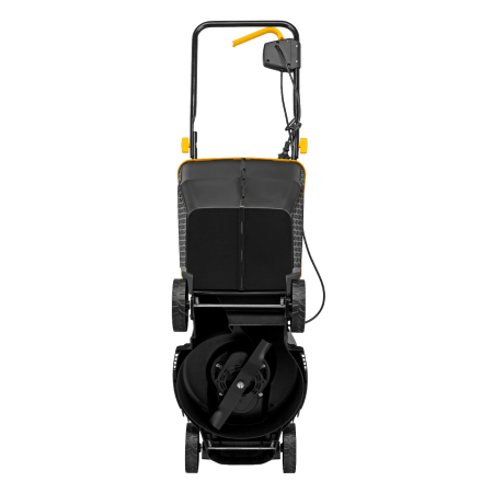 Газонокосилка электрическая DENZEL GM-1100, 1100 Вт, шир. 32 см, 3 уров., травосб. 30 л