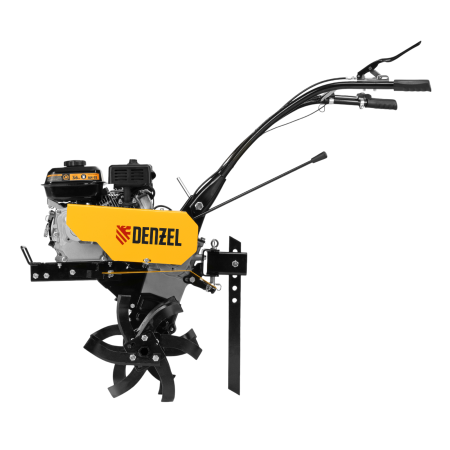 Мотоблок DENZEL DPT-170, 7 л.с., ремен.сцеп, шир 85 см, глуб 35 см,фрез 3х3,ШОМ,скор 2В/1Н,кол 8"
